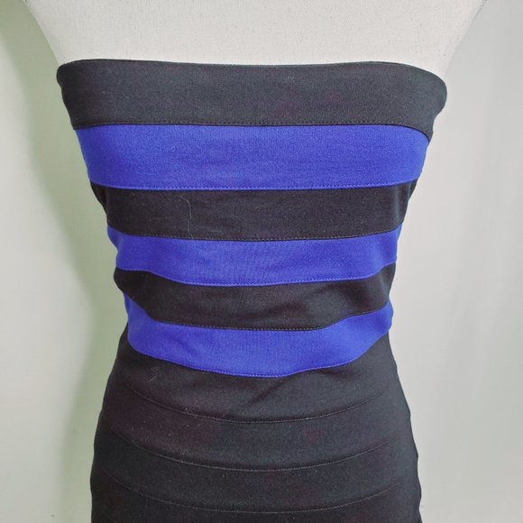 Express Strapless Bandage Dress - Picture 3 of 5